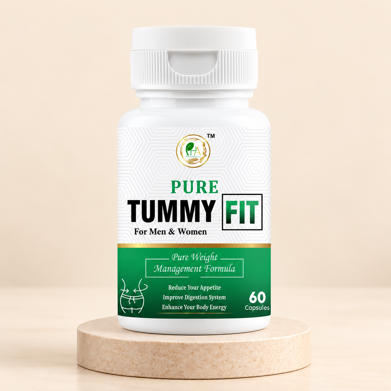 Pure Tummy Fit Capsule: Daily Appetite & Fat Metabolism Support