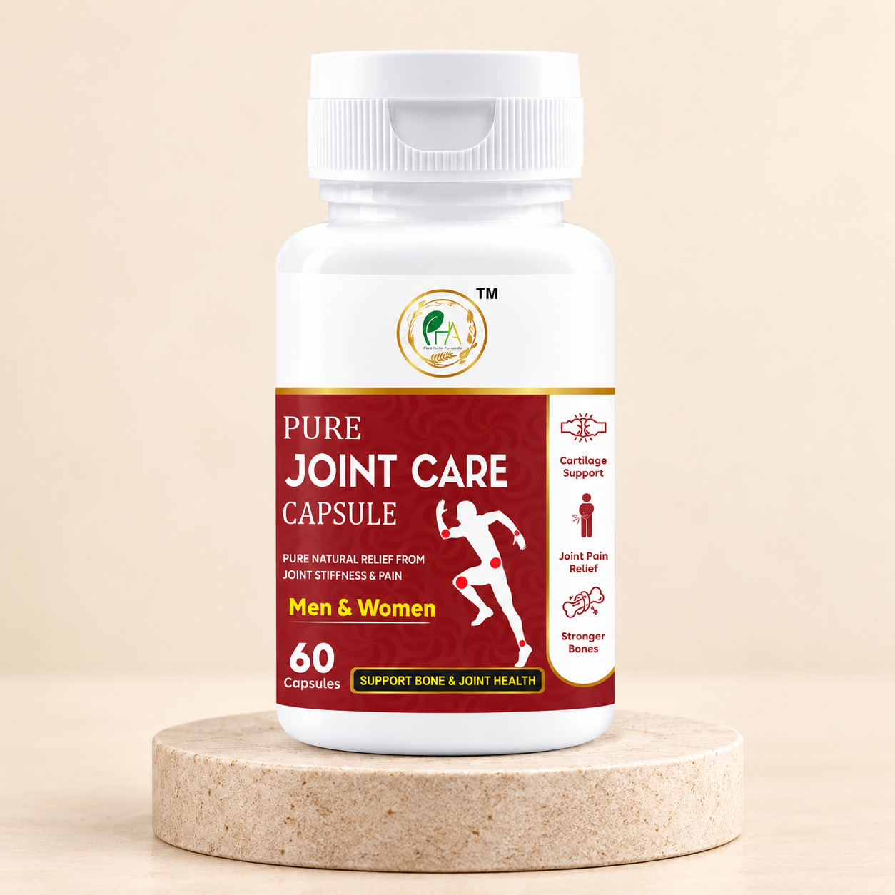 Pure Joint Care Capsule: Herbal Support for Joint Pain & Flexibility